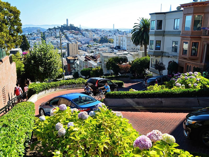 1 Day Itinerary San Francisco - Lombard Street