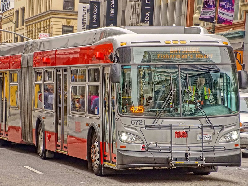 San Francisco 3 Day Itinerary - MUNI public transportation