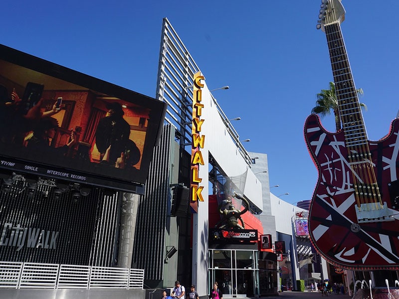 4 Day Los Angeles Itinerary - CityWalk