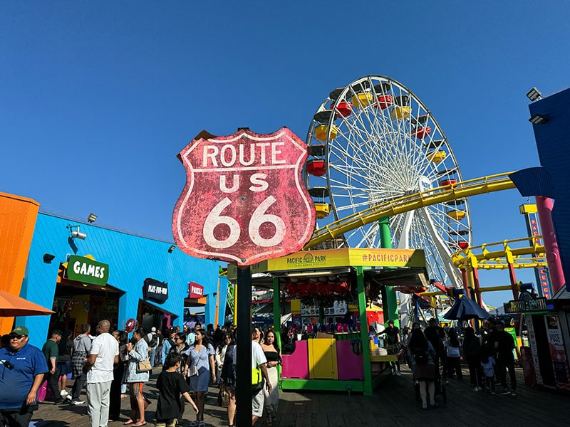 5 day Itinerary Los Angeles - Santa Monica Pier