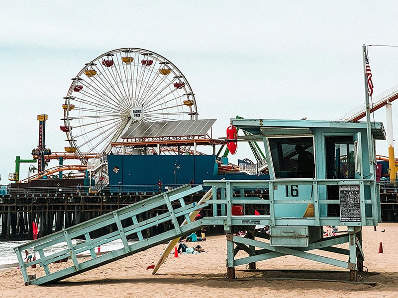 L A Itinerary - Santa Monica Pier
