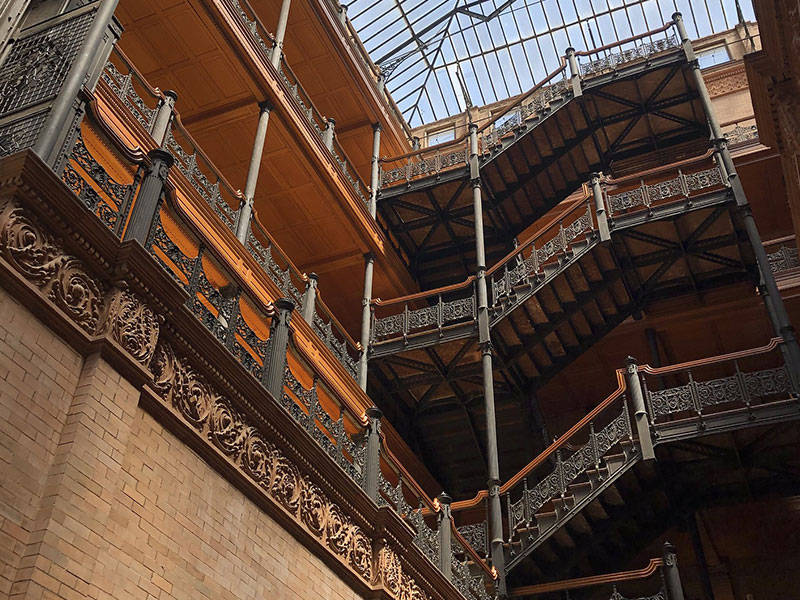 Los Angeles Trip Planner - Bradbury Building
