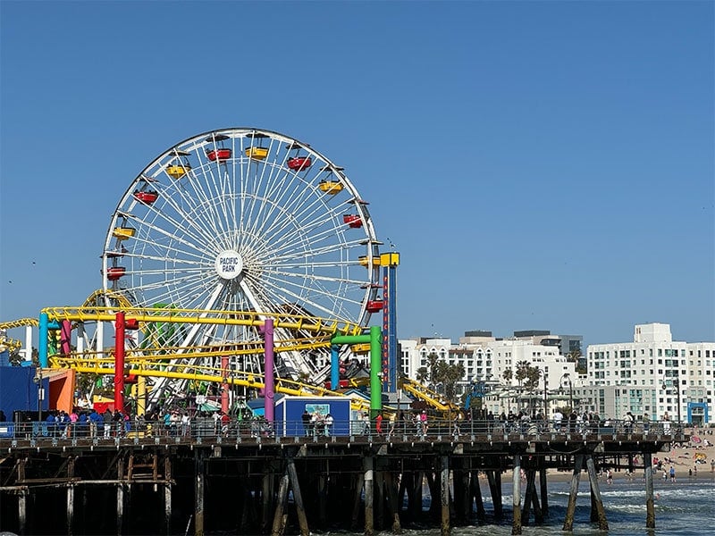 Los Angeles 7 Day Itinerary - Santa Monica Pier