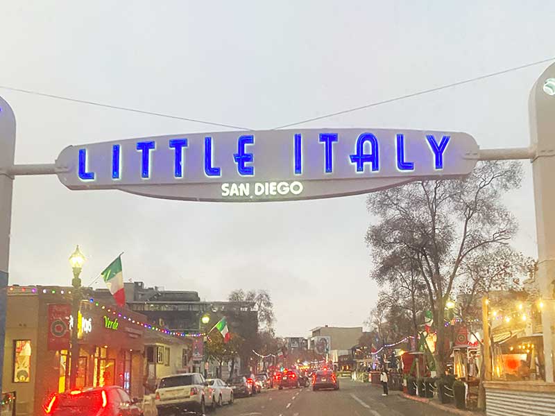 San Diego Itinerary 4 Days - Little Italy