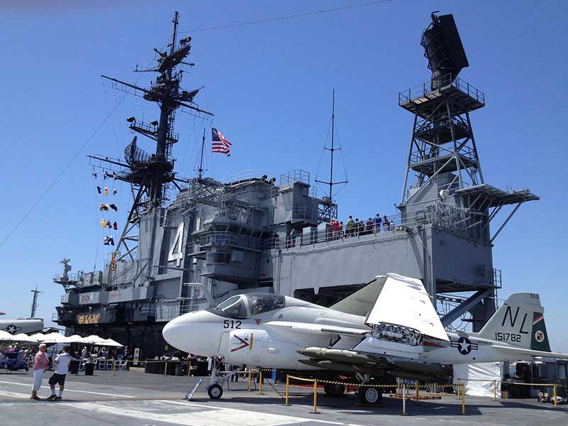 San Diego Itinerary 4 Days - USS Midway Musem