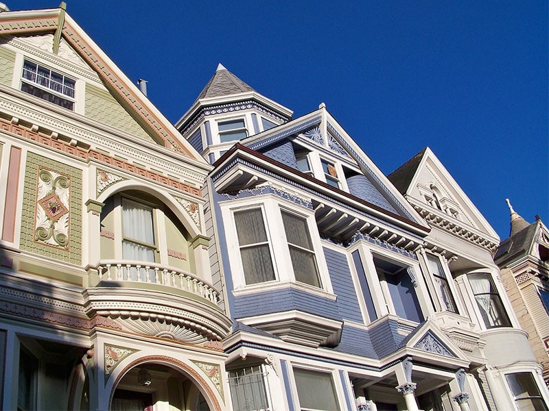 San Francisco 4 Day Itinerary - Alamo Square - Painted Ladies