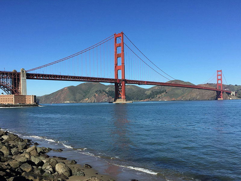 San Francisco 4 Day Itinerary - Golden Gate Bridge