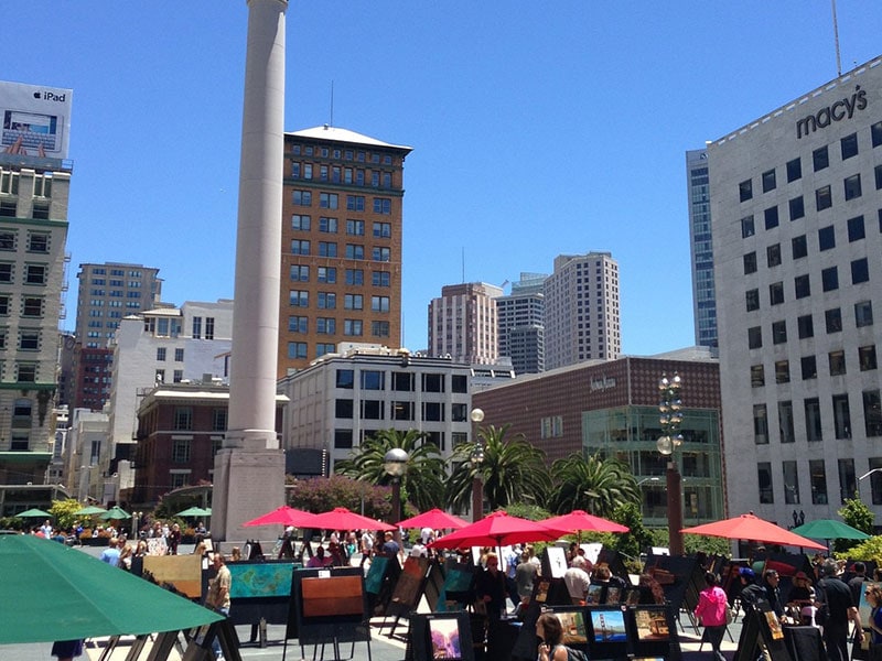 San Francisco 4 Day Itinerary - Union Square