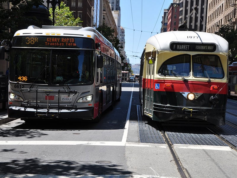 San Francisco 2 Day Itinerary - Public Transportation MUNI