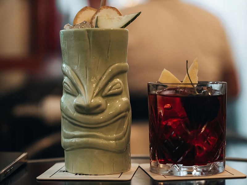 San Francisco for the day - tiki room